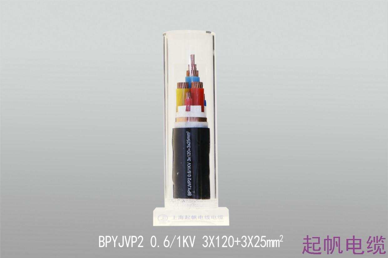 <font color='red'>變頻電纜</font>BPYJVP2 0.6 1KV 3X120+3X25mm2